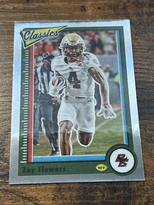 2023 Chronicles Classics Draft Picks Zay Flowers #23 Rookie - Picture 1 of 2