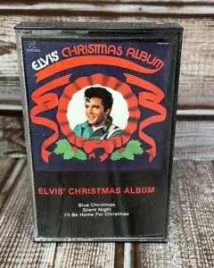 Vintage ELVIS PRESLEY Elvis' Christmas Album 1985 RCA Cassette Tape RCA Records - Picture 1 of 4