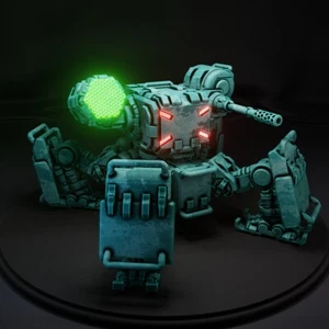 Karnikos Merc Quad Mech 28/32mm Scale Robot Kit Proxy für Grimdark Tabletop - Bild 1 von 3