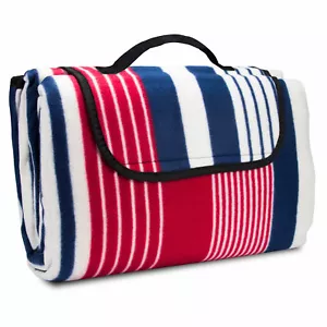XXL Picknickdecke Campingdecke Reise Decke Picknick Matte isoliert aus Fleece - Bild 1 von 11