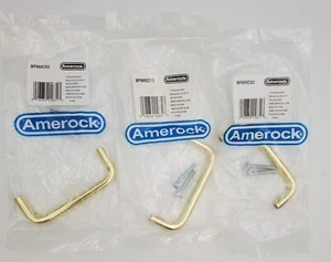 Menge 3 Amerock Allison BP865CS3 poliertes Messing Draht Ziehgriff 3" - Bild 1 von 6