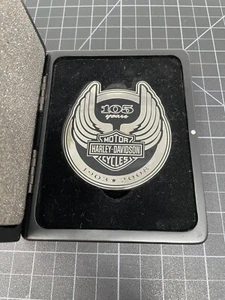 Harley Davidson 105TH Anniversary Large Pin w/ Box Limited Edition /5000 - Picture 1 of 3
