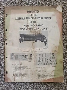 New Holland Hayliner 269-272 Assembly & Pre-Delivery Service Information  - Picture 1 of 3