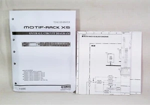 Original Yamaha Overall Circuit Diagram - Motif-Rack X5 Tone Generator  - Picture 1 of 1