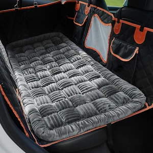 Backseat Pet Bed Mat,Dog Bed for Car,Fuzzy Dog Seat Cover for Car Back Seat, Non - Picture 1 of 12