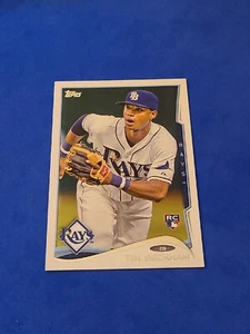 2014 Tim Beckham Topps Rookie Rc #605 - Picture 1 of 2