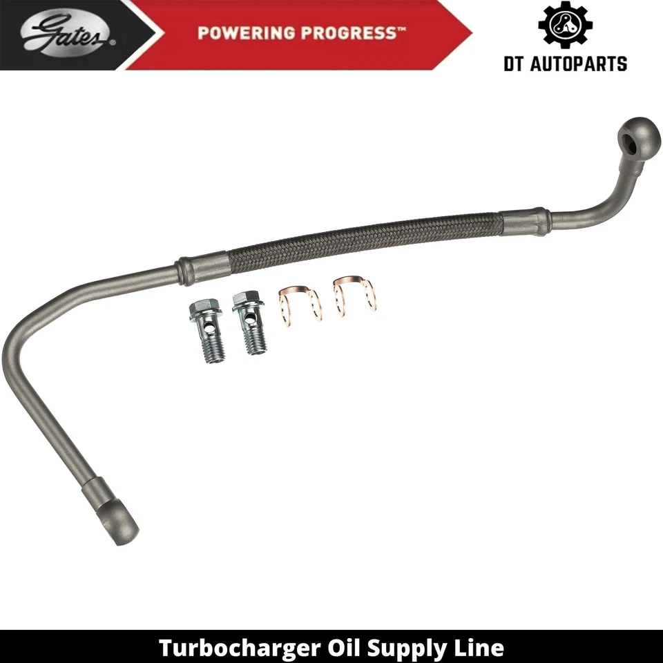 Puertas de línea de suministro de aceite turbocompresor GMC Sierra 2500 HD 2004-2005 Foto 1 de 3