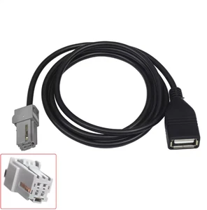 90cm Female USB Socket To 4-Pin Plug Audio Cable For Toyota RAV4/Camry Extension - Imagen 1 de 1