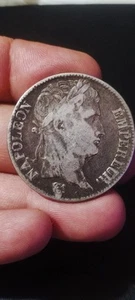 Moneta Argento 5 Franchi 1811 Napoleone Imperatore zecca Tolouse - Foto 1 di 4