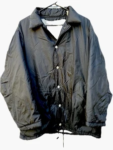 calvin klein Outdoors Winbraker Jacket Classic Black Size S Lined  - Picture 1 of 15