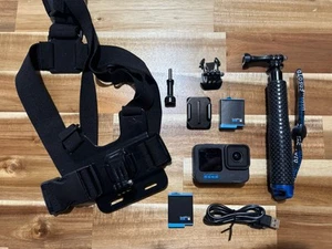 GoPro Hero11 Black Hero 11 + Chest Mount + (2) Batteries (a11) - Picture 1 of 8