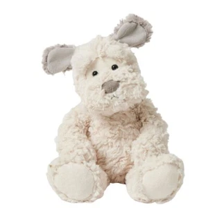 Jiggle and Giggle Scruff Dog Soft Plush Toy Cream 12"/32cm - Picture 1 of 3