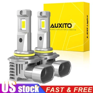 Kit de 2 bombillas antiniebla LED 9005 HB3 súper blancas 6500K haz alto bajo - Imagen 1 de 13