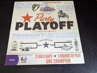 CRANIUM PARTY PLAYOFF Board Game 100% COMPLETE OPENED BOX UNPLAYED 2008 - Image 1 of 4