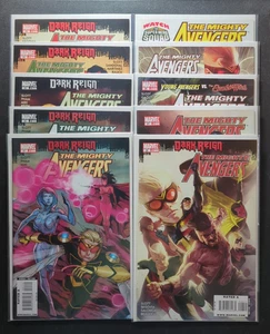 The Mighty Avengers 10 Stück ~ #21 22 23 24 25 26 27 28 30A 30B ~ Marvel 2008 - Bild 1 von 11