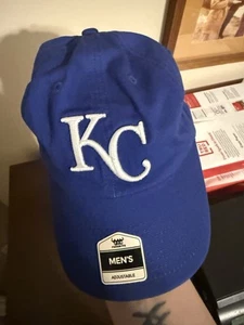 Fan Favorite Kansas City Royals Cooperstown Collection Blue Adjustable Hat OSFA - Picture 1 of 5
