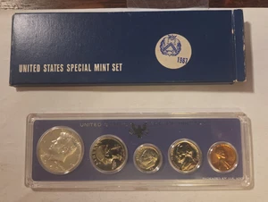 1967 Special Mint Set (5 Coins) OGP w/ 40% Silver Half Dollar - Picture 1 of 3