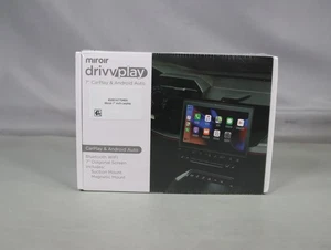 MIROIR Drivvplay Wireless Car Play Android Auto Display 7" Touch Screen M1003-7 - Picture 1 of 1