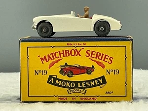 Matchbox Lesney#19B,MG,"GOLD TRIM"n,MINT,B4 Box all Original - Picture 1 of 17