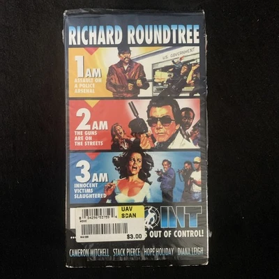 Kill Point VHS 1984 Video Cassette Tape Movie Action Crime Richard Roundtree - Image 1 of 4