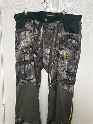 Under Armour Mossy Oak Treestand Scent Control Camo Armour Fleece Pants Size 2XL - Image 1 of 4