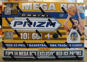 2022-23 Panini Prizm Basketball Factory Sealed Mega Box 60 Cards Free Ship - Picture 1 of 4