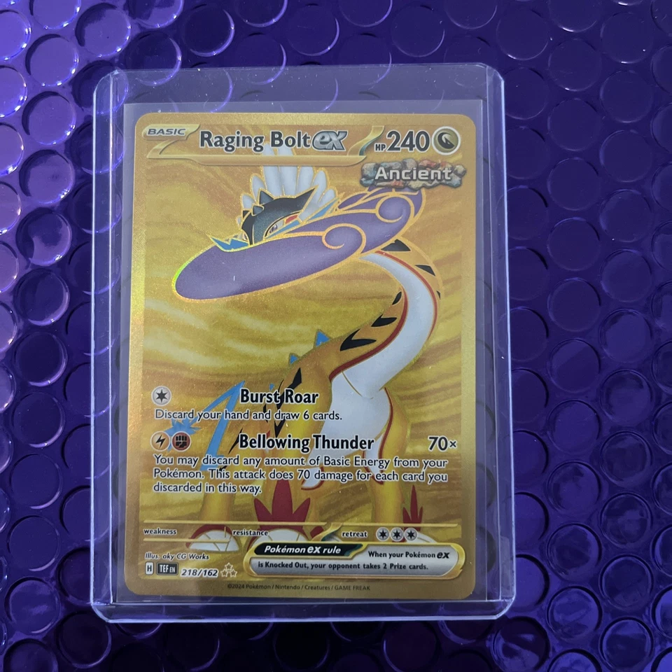 Raging Bolt ex 218/162 SV05: Temporal Forces Holo - Image 1 of 1