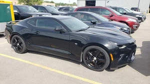 for 2016-18 Chevrolet Camaro SS Gloss Black 20" Wheel Skins Hub Caps Covers - Picture 1 of 3