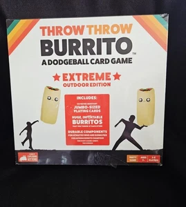 Throw Throw Burrito Extreme Exploding Kittens Game NEW - Picture 1 of 17