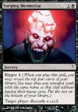 SURGING DEMENTIA FOIL Coldsnap MTG Magic the Gathering Cards DJMagic