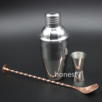 Stainless Steel Cocktail Martini Drink Shaker Mixer Party Bar Kit Set 10 Styles - Bild 1 von 4