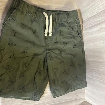 Vintage Arizona Jean Company Shorts green pizza Drawstring Pull On Skater Grunge - Image 1 of 4