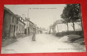 CPA 80 - LOEUILLY - La Grande-Rue - Imagen 1 de 2