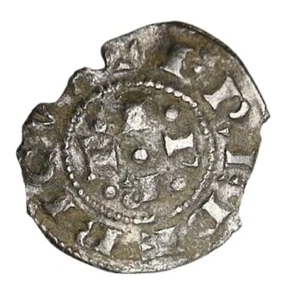 HN Milano. Federico II di Svevia (1218-1250). Denaro Ag gr. 0,61. MIR, 59/1 b220 - Picture 1 of 2