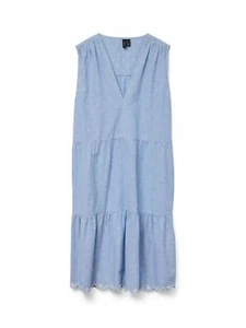 Vero Moda Vestido informal sin mangas con bordado Verano - Imagen 1 de 5