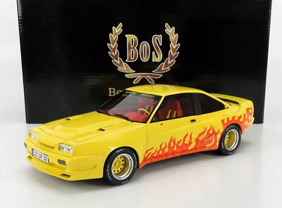 OPEL MANTA B MATTIG 1991 YELLOW RED BOS362 1:18 RESIN 504 PCS - Image 1 of 4