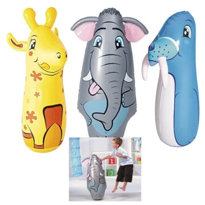 Best Way Kids Punching Bop Bags – Giraffe, Elephant, Sea Lion - Image 1 of 2