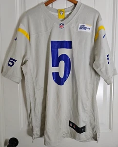 Jalen Ramsey #5 Los Angeles Rams NFL Nike On Field cremefarben Herren groß - Bild 1 von 17