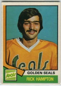 1974-75 O-Pee-Chee OPC #329 Rick Hampton California Golden Seals - Picture 1 of 2