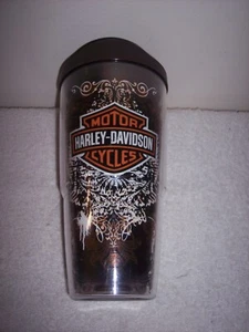 Vaso aislado con logotipo de alas Harley Davidson Tervis 24 oz + tapa (frío o caliente) - Imagen 1 de 7