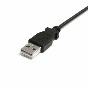 SCHWARZ USB KABEL ANSCHLUSSKABEL LADEGERÄT FÜR LECTROFAN ASM1007-G WEISS RAUSCHEN MASCHINE - Bild 1 von 1