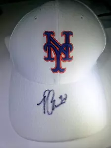 Pete Alonso Signed New Era New York Mets Hat MLB - Picture 1 of 10