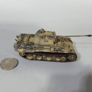 1/72 Scale WWII German Army Panther Ausf.G Tank Desert Painting Plastic Model