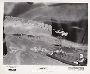 PINOCCHIO - WALT DISNEY -1940 / R1961 - 20,5 x 25,5 cm - Foto 1 di 1