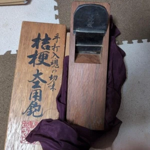 Kanna Hand Plane Japanese Vintage carpenter tool w/box M4515 - Picture 1 of 3