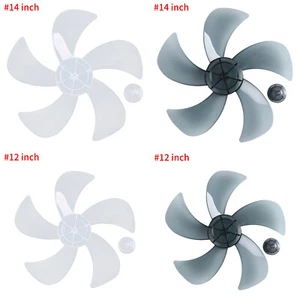 Fan Blade 5 Leaves Plastic Replacement Part for Household Standing Pedestal Fan - Picture 1 of 49