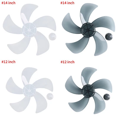 FEESHOW Ala de ventilador 5 hojas ventilador piezas de repuesto ventilador de pie accesorios de repuesto