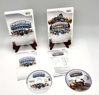 Skylanders: Giants + Skylanders: Spyro's Adventure (Case & Manual Included) - Image 1 of 2