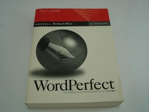 1994 WordPerfect Novell Perfect Offic User's Guide Resource Guide Book Softcover - Picture 1 of 5
