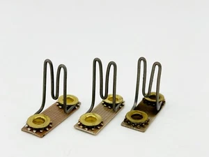 New Lot of 3 General Electric C466A Thermal Overload Element Relay - No Box - Picture 1 of 5